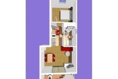 Appartementen Podest - Baška Voda Appartement 2 – A2 foto 2