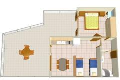 Appartementen BIKIN Appartement 1 – AP1Hvar2+2 foto 5