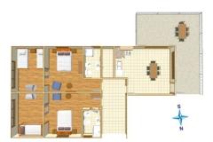 Appartementen BIKIN Appartement 4 – AP4Brač4+4 foto 3