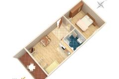 Appartementen with sea view Cihorich Appartement 3 foto 1