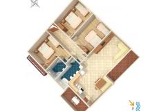 Appartementen with sea view Cihorich Appartement 1 foto 1