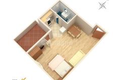 Appartementen with sea view Cihorich Appartement 4 – studio foto 1