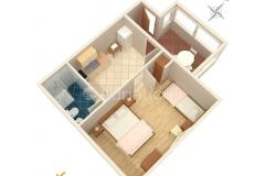 Appartementen Katica Appartement 3 – A3 up foto 1