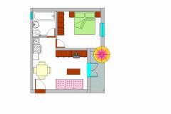 Appartementen Grzalja-Rozic Krk Appartement 2 – A2 foto 4