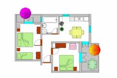 Appartementen Grzalja-Rozic Krk Appartement 4 – A4 foto 4
