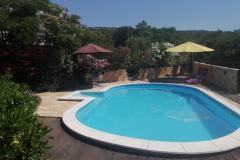 Sunny pool Appartementen Appartement 1 – Pool view foto 1