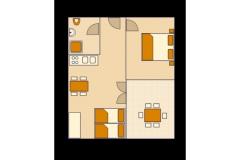 Appartementen Damir Appartement 1 – App A1 foto 5