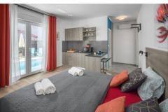 4 Studio APP met zwembad - Vila Vala Appartement 1 – Studio 3 foto 2