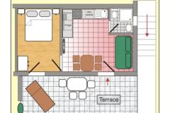 Appartementen Dora Appartement 3 – A2 foto 2