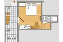 Appartementen Dora Appartement 4 – Studio foto 2