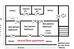 Appartementen Živana Žaborić  Appartement 3 – 6+2 SEC F. foto 1