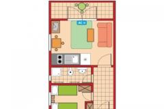 Appartementen Aniva Appartement 3 – A3 foto 2