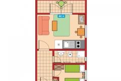 Appartementen Aniva Appartement 4 – A4 foto 2