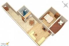 Pensioen Katić Appartement 4 – A14 foto 1