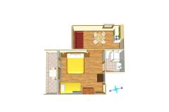 Vila Milenka, Appartementen Drago Appartement 4 – A3+1 foto 3