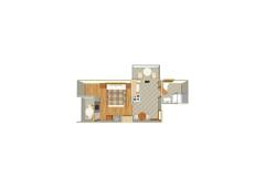 Appartementen Milana - Huis 2 Appartement 3 – B9.A2 foto 5