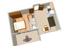 Appartementen Tonći Tomaš Slaapkamer 6 – apart no.8 foto 1