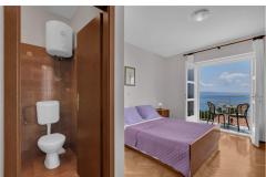 Beachfront Kamers Ana Slaapkamer 1 – Ana A1 foto 5