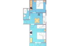 Vila Snježana Appartement 1 – 3+2seaview foto 2