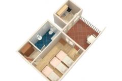 Appartementen Ostrog - Zaostrog Appartement 3 – Ap 3 foto 5