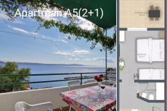 Appartementen Reljic Appartement 3 – A5(2+1) foto 1