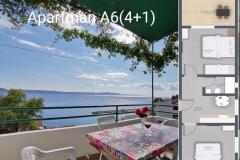 Appartementen Reljic Appartement 4 – A6(4+1) foto 3