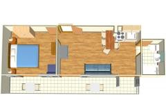 Appartement Huis  Klaričić Appartement 1 – Ap2+2 foto 1