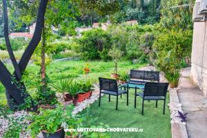 Garden view apart.150m from beach – Slano