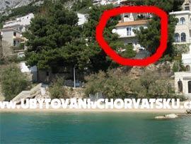 Appartementen Darka op het strand