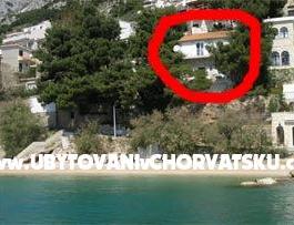 Appartementen Darka op het strand