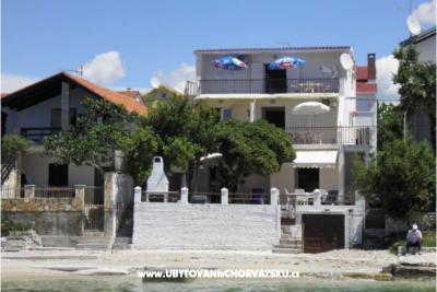 Appartementen Mikulandra op het strand
