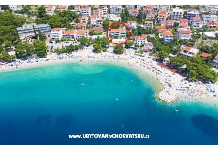 Huis Grazia Baska Voda Kroatië