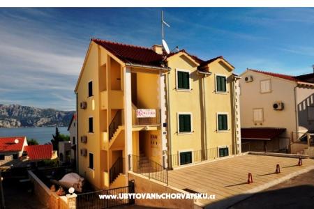 Appartementen Karlena eiland Brac Kroatië