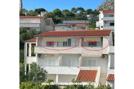 Appartementen Franka Igrane Kroatië