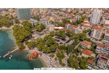 Appartementen Neva plaža Makarska Kroatië