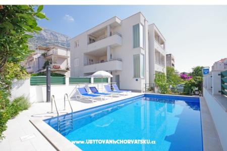 Appartementen Srzić Makarska Kroatië