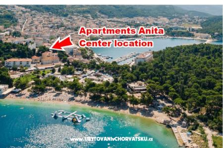 Appartementen Anita - Center Makarska Kroatië