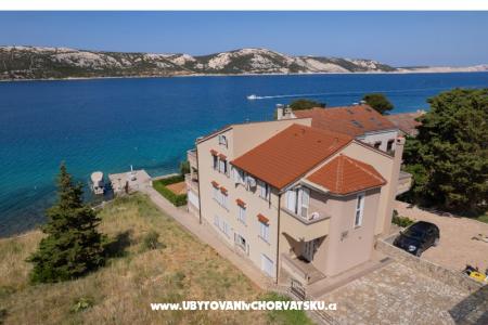 Appartementen Kaštel Novalja - Pag Kroatië