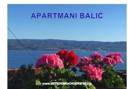 Appartementen Balić Omis Kroatië