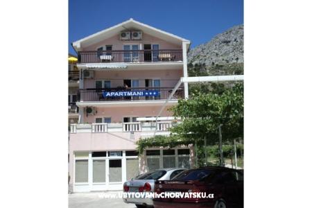 Appartementen Mihovil Omis Kroatië