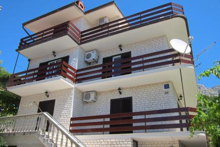 Appartementen Mladen Duće Omis Kroatië