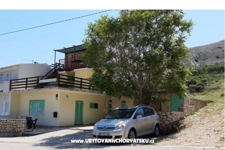 Appartementen Cajner Pag eiland Pag Kroatië