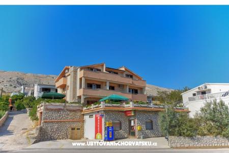 Appartementen Palčić Pag eiland Pag Kroatië