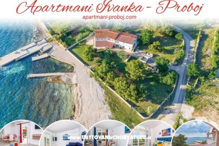Appartementen Proboj eiland Pag Kroatië