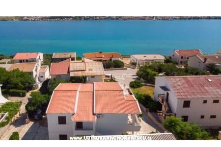 Appartementen Plaža eiland Pag Kroatië