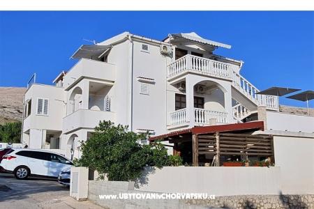 Appartementen Vicković eiland Pag Kroatië