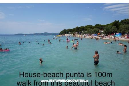Beach Huis Punta Pakostane Kroatië