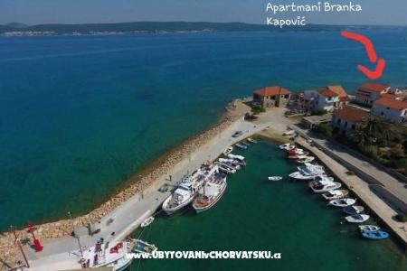 Appartementen Branka eiland Pasman Kroatië