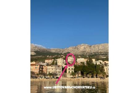 Appartementen Milica Podgora Kroatië