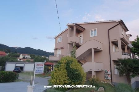 Appartementen- Villa Ilijic eiland Rab Kroatië